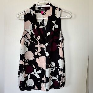 🎉4/30$🎉 Vince Camuto Floral Sleeveless Blouse Size Small